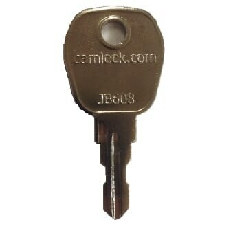 Camlock JB608 Key replacement - we love keys