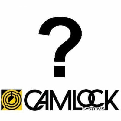 Camlock Systems Logo mit Fragezeichen