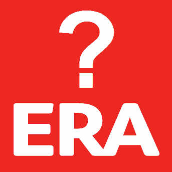 ERA logo with question mark