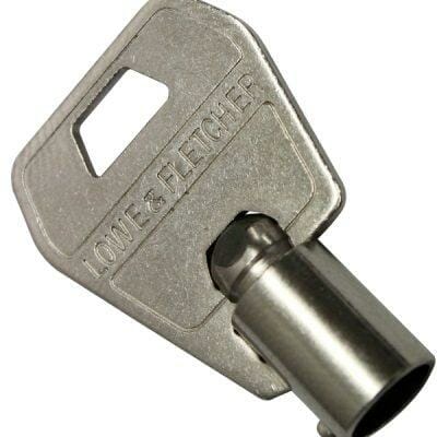 Lowe and Fletcher ( L & F ) tubular safe key replacement duplication with we love keys