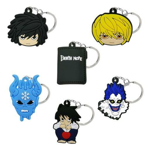 Death Note anime rubber key-chain key-ring key-tag order with we love keys